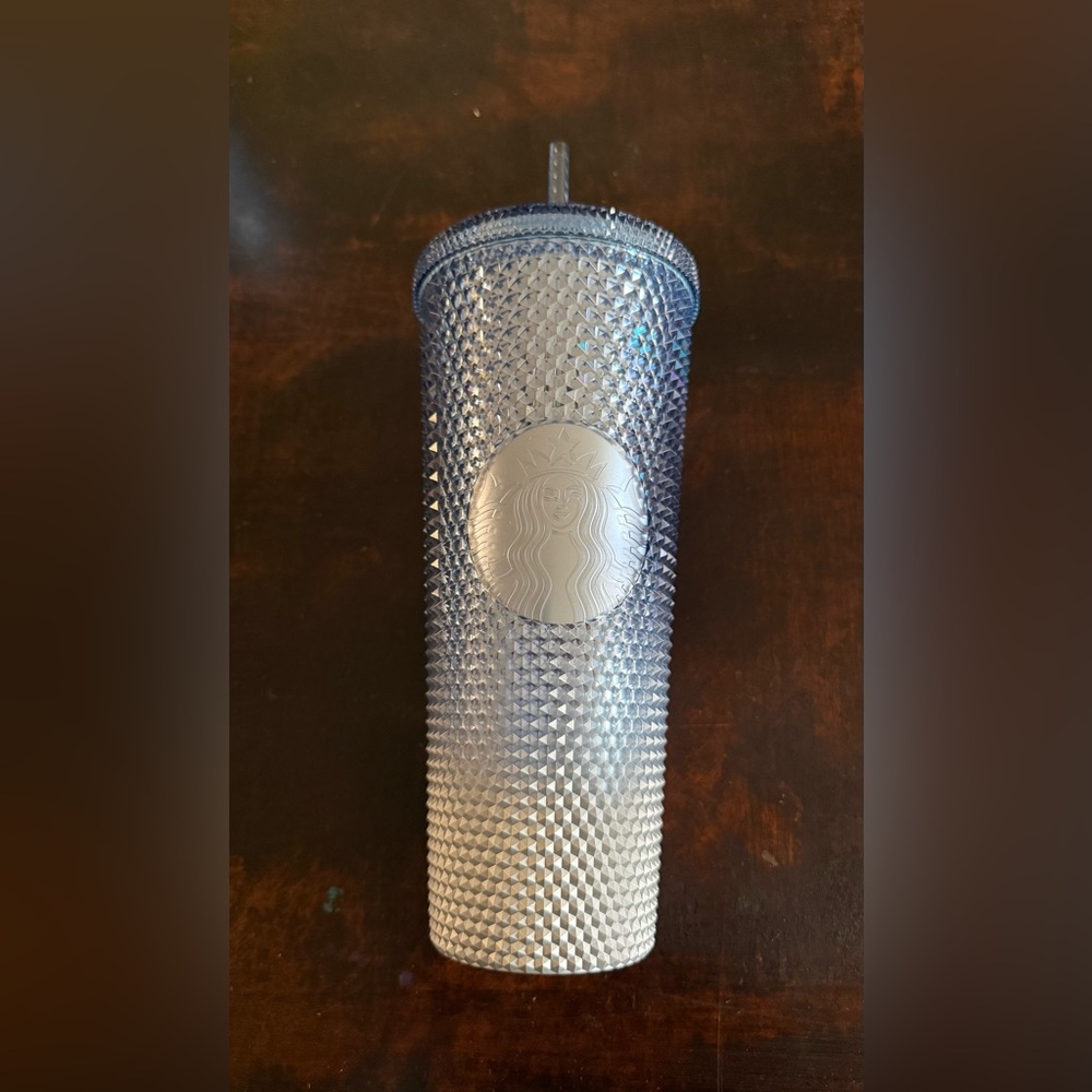 Starbucks Iridescent Studded Tumbler - Blue/White